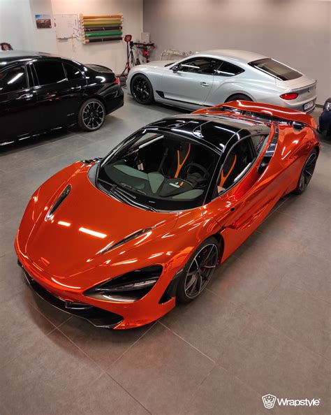 McLaren 720S - Super Chrome Orange | WrapStyle