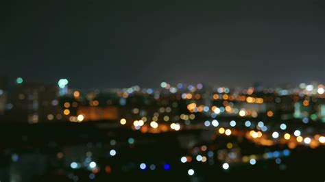 City Lights Stock Video Footage for Free Download