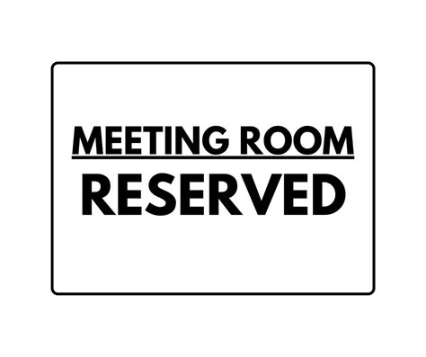 Reserved Table Sign: Printable Templates (Free PDF Downloads)