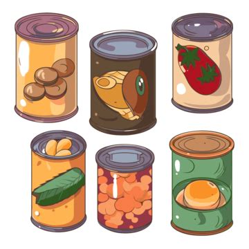 Food Cans Clipart PNG, Vector, PSD, and Clipart With Transparent Background for Free Download ...