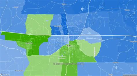 Race, Diversity, and Ethnicity in Ruston, LA | BestNeighborhood.org