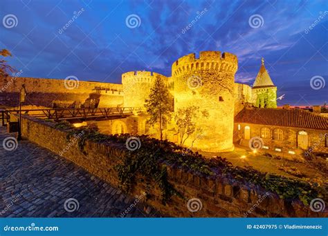 Belgrade fortress stock image. Image of background, nature - 42407975