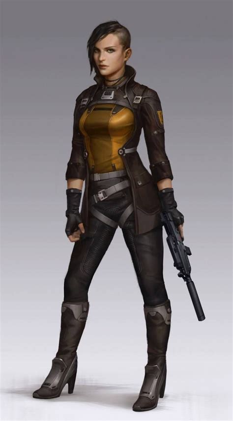 agent fighter weapon | Character Inspiration 2 in 2019 | Cyberpunk character, Cyberpunk ...