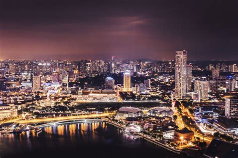 Singapore Skyline Royalty-Free Stock Photo