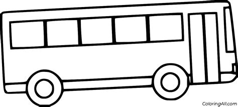 Bus Coloring Pages (21 Free Printables) - ColoringAll