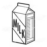 Milk Carton Clipart Black And White | Free download on ClipArtMag