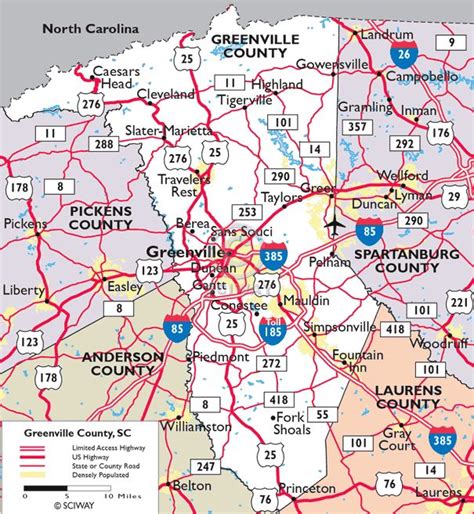 Greenville Places - Cities, Towns, Communities near Greenville, South ...