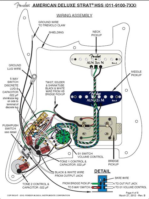 American Deluxe Telecaster Wiring Diagrams