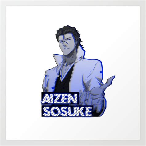 Aizen Sosuke Bleach Art Print by CodeIlyass | Society6