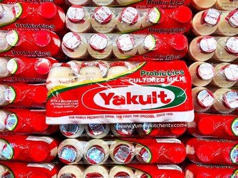 Yakult ( the probiotic drink of kids and adults alike ) - Yummy Kitchen