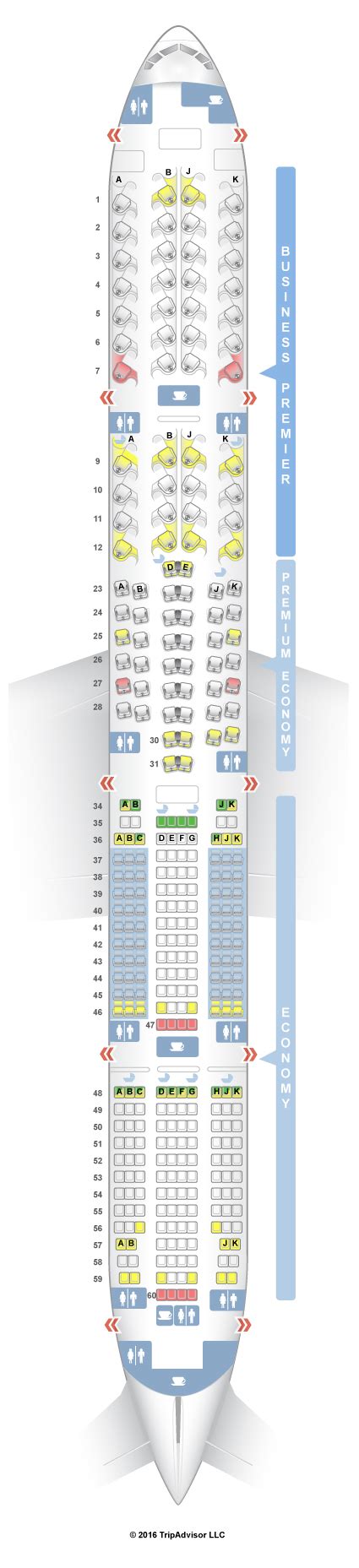 SeatGuru Seat Map Air New Zealand