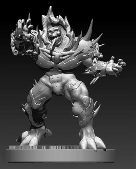 3D file VENOM'S CIRCLE OF FOUR - RED HULK, GHOST RIDER AND VENOM MASH UP・Model to download and ...