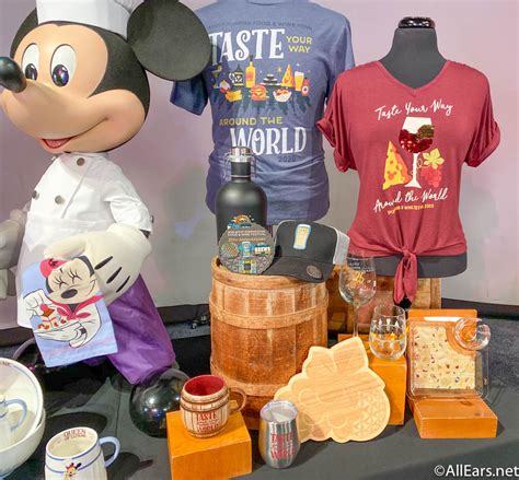 FIRST LOOK! Check Out the Food and Wine Festival Merchandise Coming to EPCOT in Disney World ...