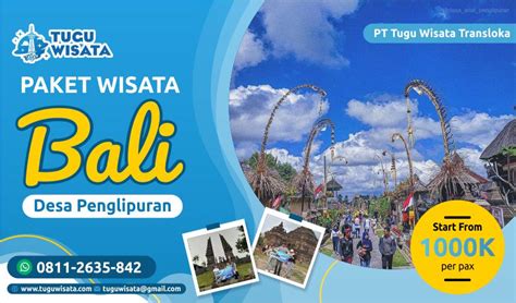 Paket Wisata Bali Desa Panglipuran Murah. √ Private Tour Bali 2021