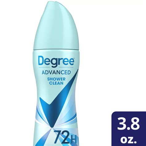 Degree 72 Hr Advanced Antiperspirant Deodorant Dry Spray - Shower Clean - Shop Deodorant ...