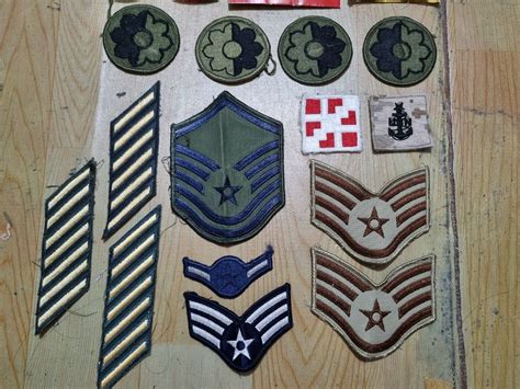 U.S military patches on Carousell