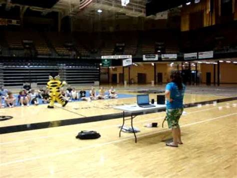 Fort Hays State University Victor E. Tiger Mascot Tryout! - YouTube