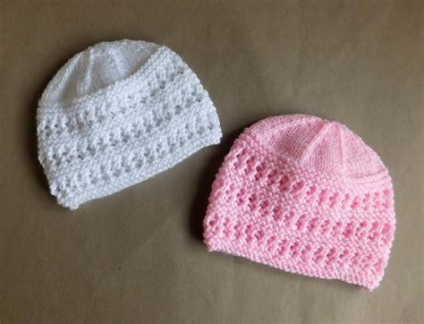 Two Baby Hat Knitting Patterns | AllFreeKnitting.com