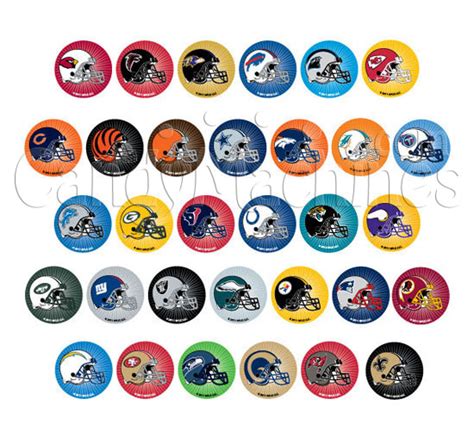 Buy NFL Helmet Stickers Bulk Vending Toys - Vending Machine Supplies ...