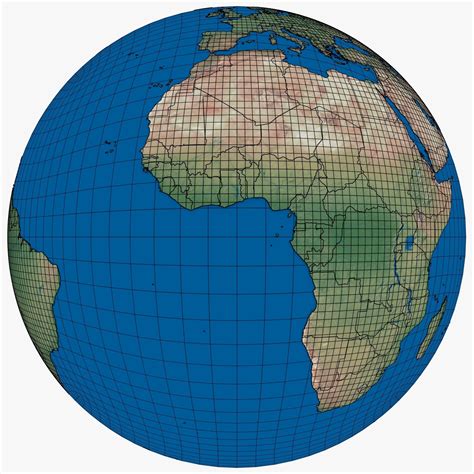 World Map 3d Model - United States Map