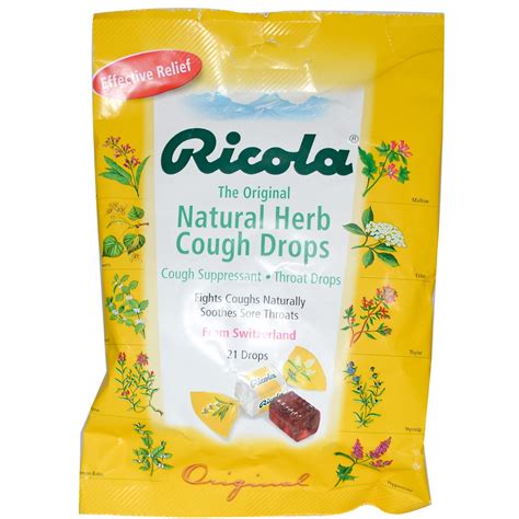 Ricola Cough Suppressant/Throat Drops 21 ea - Walmart.com - Walmart.com