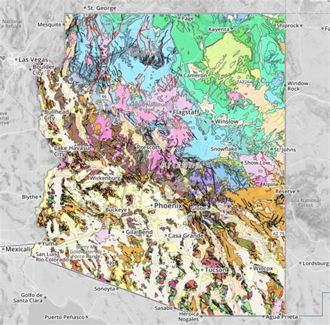 Geologic Map of Arizona | AZGS