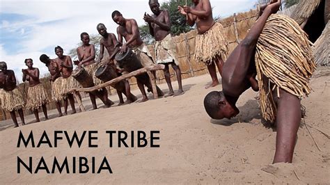 African Dance competition. Namibian Tribe Mafwe. Travel Documentary ...