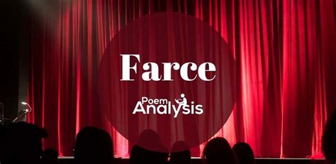 Farce - Definition and Examples in Literature - Poem Analysis