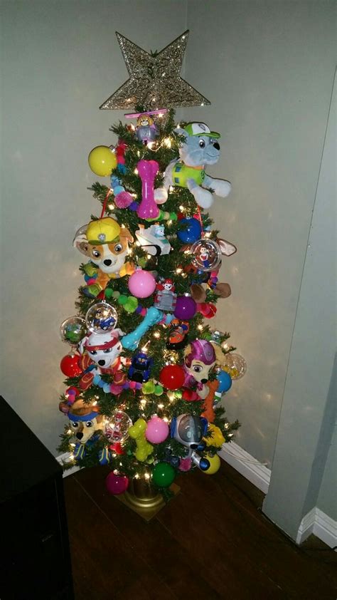 Paw patrol diy Christmas tree | Diy christmas light decorations, Christmas tree, Decorating with ...