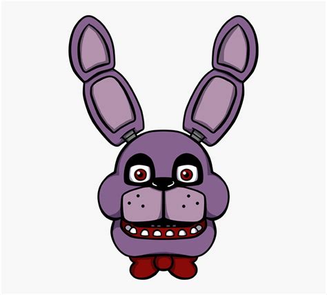 Bonnie Five Nights At Freddy S Head Clipart , Png Download - Five Nights At Freddy's Bonnie Head ...