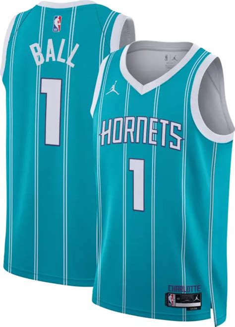 Nike Men's Charlotte Hornets LaMelo Ball #1 Teal Dri-FIT Swingman Jersey | Dick's Sporting Goods