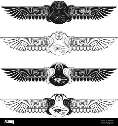 Egyptian Eagle Tattoo