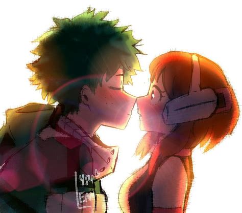 Deku Kissing