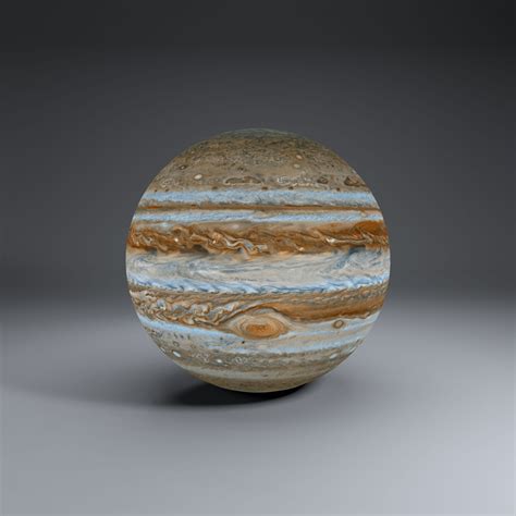 Jupiter 8k 3D Model .obj .3ds .blend .dae - CGTrader.com