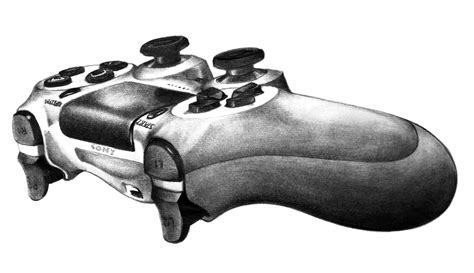 PS4 Controller Sketch by SketchMeNot-Art on DeviantArt