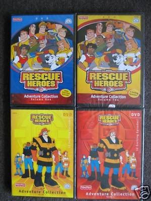 Rescue Heroes Adventure Collection DVD Volume 1 2 3 4 | #105633688