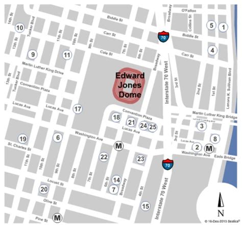 Edward Jones Dome Parking Lots Tickets in St. Louis Missouri, Seating Charts, Events and Schedule