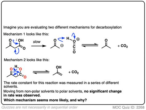 Acid Catalyzed Decarboxylation Mechanism