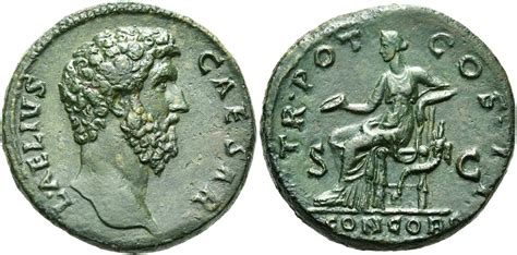 NumisBids: Gorny & Mosch Auction 289, Lot 835 : RÖMISCHE KAISERZEIT. Aelius Caesar, 137 n. Chr ...