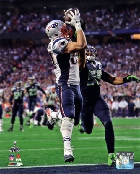 Rob Gronkowski Touchdown Super Bowl XLIX Sports Photo - Item ...