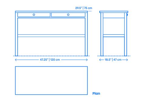 Office Furniture Dimensions & Drawings | Dimensions.com