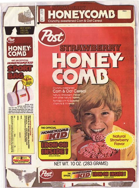 Strawberry-honeycomb 1983 | 90s snacks, Discontinued food, Cereal