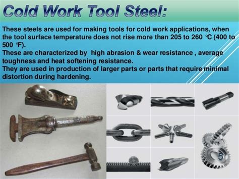 cold work tool steel by NED Students