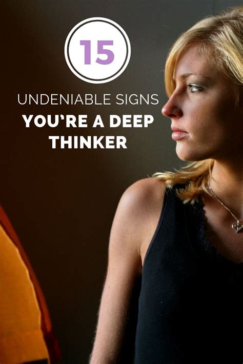 Traits of a Deep Thinker | Thinker, Deep, Overthinking