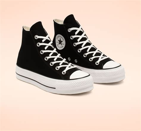 Chuck Taylor All Star Lift Platform Women's High Top Shoe. Converse.com | Chuck taylors, Black ...