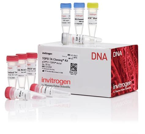 Invitrogen™ TOPO™ TA Cloning™ Kit for Subcloning, without competent cells 25 reactions | Fisher ...