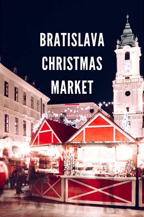 Bratislava Christmas Market 2023: Surprising Slovakia