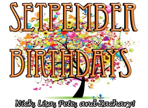 September Clipart Birthday and other clipart images on Cliparts pub™