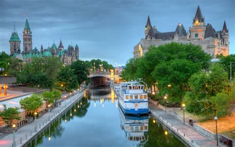 Get a different perspective on Canada from the Rideau Canal