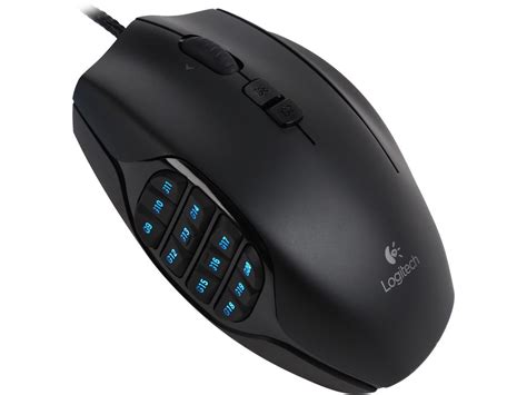 Logitech G600MMO Gaming Mouse - Black | eBay